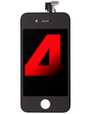 Replacement LCD Assembly Compatible with Apple iPhone 4 (GSM) (Aftermarket Plus) (Black)