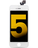 Replacement LCD Assembly Compatible with Apple iPhone 5 (Refurbished) (White)