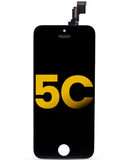 Replacement LCD Assembly Compatible with Apple iPhone 5C (Refurbished) (Black)