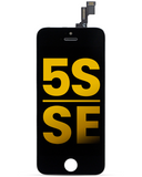 Replacement LCD Assembly Compatible with Apple iPhone 5S / SE (2016) (Refurbished) (Black)