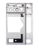 Replacement Mid-Frame Housing Compatible with Google Pixel 6 Pro (Cloudy White)