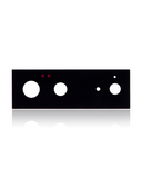 Replacement Back Camera Lens (Glass Only) With Adhesive Compatible with Google Pixel 6 (Aftermarket Plus) (Stormy Black)