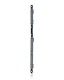 Replacement Hard Buttons (Power / Volume) Compatible with ZTE Blade Z Max (Z982) (Silver)