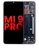 Replacement OLED Assembly With Frame Compatible with Xiaomi Mi 9 Pro (Aftermarket Plus) (Titanium Black)