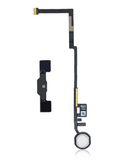 Replacement Home Button Flex Cable Compatible with Apple iPad 5 (2017) / iPad 6 (2018) (Premium) (White)