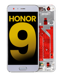 Replacement LCD Assembly With Frame Compatible with Huawei Honor 9 (Refurbished) (Glacier Gray)