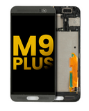Replacement LCD Assembly With Frame Compatible with HTC One M9 Plus (Refurbished) (Black)