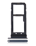 Replacement Dual Sim Card Tray Compatible with HTC U12 Plus / U11 Plus (Ceramic Black)