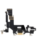 Replacement Charging Port Flex Cable Compatible with Apple iPhone 11 (Premium) (White)