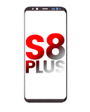 Replacement Front Glass Only Compatible with Samsung Galaxy S8 Plus