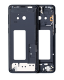 Replacement Mid-Frame Housing Compatible with Samsung Galaxy S9 (With SmallParts) (Midnight Black Frame)