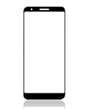 Replacement Front Glass Compatible with Google Pixel 3a (Just Black)