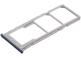 Replacement Dual Sim Card Tray Compatible with Samsung Galaxy A20 (A205 / 2019) / A30 (A305 / 2019) / A50 (A505 / 2019) (Silver)