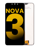 Replacement LCD Assembly Without Frame Compatible with Huawei Nova 3 (Refurbished) (Black)