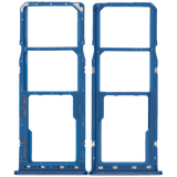 Replacement Dual Sim Card Tray Compatible with Samsung Galaxy A20 (A205 / 2019) / A30 (A305 / 2019) / A50 (A505 / 2019) (Blue)