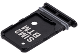 Replacement Dual Sim Card Tray Compatible with Samsung Galaxy A80 (A805 / 2019) (Phantom Black)