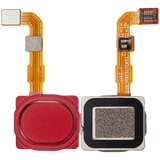 Replacement Fingerprint Reader With Flex Cable Compatible with Samsung Galaxy A20s (A207 / 2019) (Red)