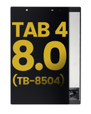 Replacement LCD Assembly With Digitizer Compatible with Lenovo Tab 4 (TB-8504) (HD) (Refurbished) (Black)