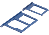 Replacement Sim Card Tray Compatible with Samsung Galaxy A6 (A600 / 2018) / A6 Plus (A605 / 2018) (Blue)