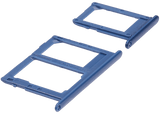 Replacement Sim Card Tray Compatible with Samsung Galaxy A6 (A600 / 2018) / A6 Plus (A605 / 2018) (Blue)