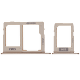 Replacement Sim Card Tray Compatible with Samsung Galaxy A6 (A600 / 2018) / A6 Plus (A605 / 2018) (Gold)