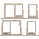 Replacement Sim Card Tray Compatible with Samsung Galaxy A6 (A600 / 2018) / A6 Plus (A605 / 2018) (Gold)