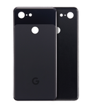 Replacement Back cover Glass Compatible with Google Pixel 3 (Just Black)