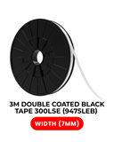 Double-Sided High Strength Polyester Tape 300LSE (7MM x 25M) (3M Model # 9475LEB) Compatible with 3M