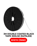 Double-Sided High Strength Polyester Tape 300LSE (5MM x 25M) (3M Model # 9475LEB) Compatible with 3M