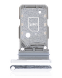 Replacement Dual Sim Card Tray Compatible with Samsung Galaxy S21 5G (Phantom White)
