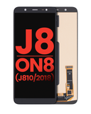 Replacement OLED Assembly Without Frame Compatible with Samsung Galaxy J8 / On8 (J810 / 2018) (Aftermarket Plus) (Black)