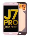 Replacement OLED Assembly Without Frame Compatible with Samsung Galaxy J7 Pro (J730 / 2017) (Refurbished) (Pink)