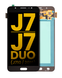 Replacement OLED Assembly Without Frame Compatible with Samsung Galaxy J7 / J7 Duo (J710 / 2016) (Refurbished) (Black)