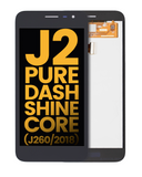 Replacement LCD Assembly Without Frame Compatible with Samsung Galaxy J2 Pure / Dash / Shine / Core (J260 / 2018) (Refurbished) (All Colors)