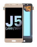 Replacement LCD Assembly Without Frame Compatible with Samsung Galaxy J5 Duos (J510 / 2016) (Service Pack) (Gold)