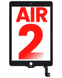 Replacement Digitizer Compatible with Apple iPad Air 2 (Glass Separation Required) (Aftermarket Plus) (Black)