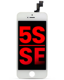 Replacement LCD Assembly Compatible with Apple iPhone 5S / SE (2016) (Aftermarket Plus) (White)