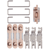 Replacement Hard Buttons (Power / Volume / Switch) Compatible with Apple iPhone 8 (Gold)