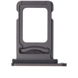 Replacement Dual Sim Card Tray Compatible with Apple iPhone 11 (Black)