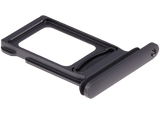 Replacement Dual Sim Card Tray Compatible with Apple iPhone 11 (Black)