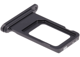 Replacement Dual Sim Card Tray Compatible with Apple iPhone 11 (Black)