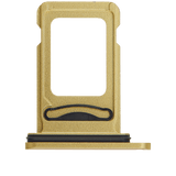 Replacement Dual Sim Card Tray Compatible with Apple iPhone 11 (Yellow)