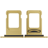 Replacement Dual Sim Card Tray Compatible with Apple iPhone 11 (Yellow)