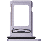 Replacement Dual Sim Card Tray Compatible with Apple iPhone 11 (Purple)