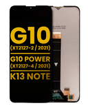 Replacement LCD Assembly Without Frame Compatible with Motorola Moto G10 (XT2127-2 / 2021) / G10 Power (XT2127-4 / 2021) / Lenovo K13 Note (Refurbished) (All Colors)