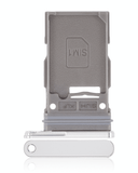 Replacement Single Sim Card Tray Compatible with Samsung Galaxy S22 Ultra 5G (White)