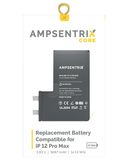 Replacement Battery Core Compatible with Apple iPhone 12 Pro Max (Spot Welding Required) (AmpSentrix Core)