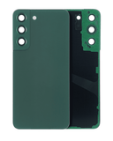 Replacement Back Cover Glass With Camera Lens Compatible with Samsung Galaxy S22 5G (No Logo) (Aftermarket Plus) (Green)