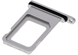 Replacement Single Sim Card Tray Compatible with Apple iPhone 11 (White)