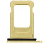 Replacement Single Sim Card Tray Compatible with Apple iPhone 11 (Yellow)